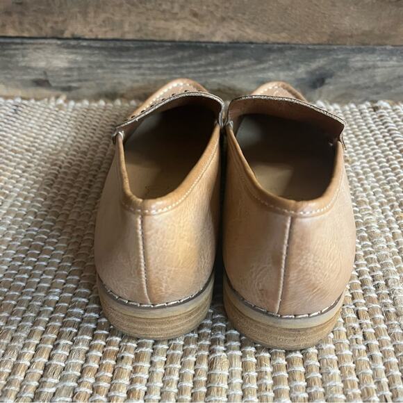 Mi.Im Tan Pointed Toe Genuine Leather Flats Size 6 - Picture 11 of 13
